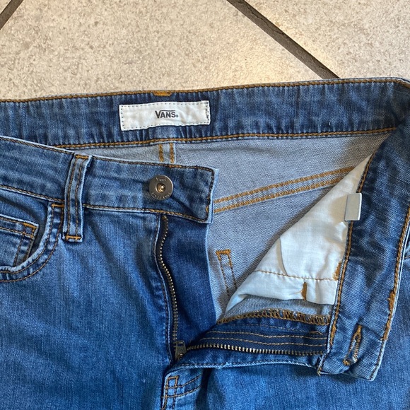 Vans Medium Wash Distressed Skinny Jeans - Picture 7 of 11